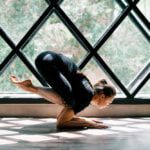 Baby Crow Pose