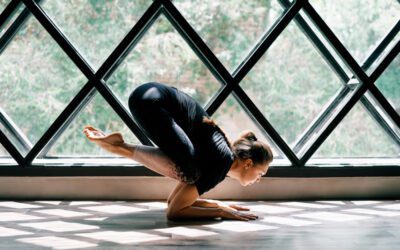 Baby Crow Pose