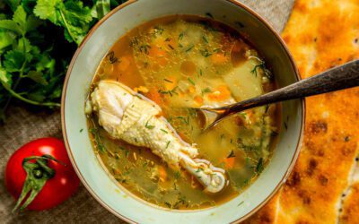 reasons to drink a cup of chicken broth