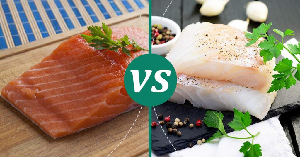 cod vs salmon