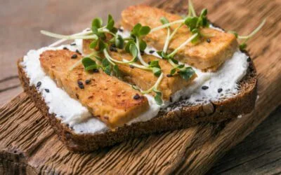 Tempeh Toast Recipe with Pistachio Chimichurri