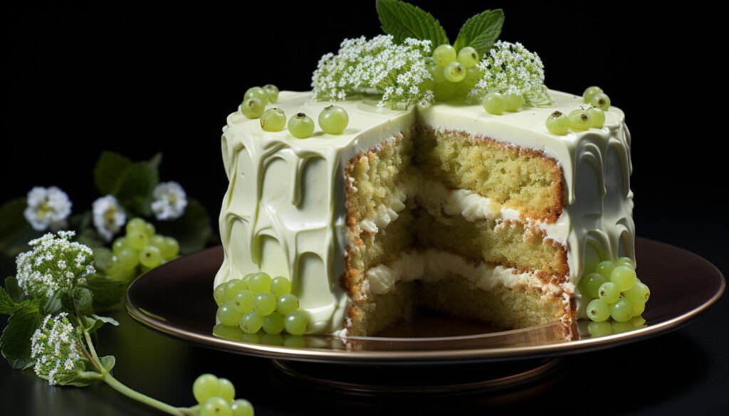 Mascarpone White Chocolate and Pistachio Cake Recipe