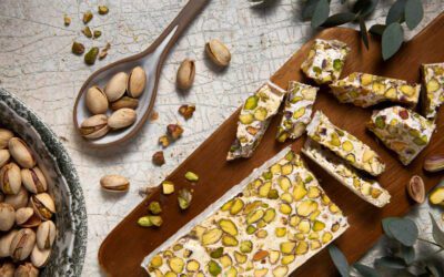 Pistachio and White Chocolate Nougat