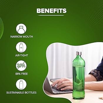 Benefits of Water in Green Glass Bottles